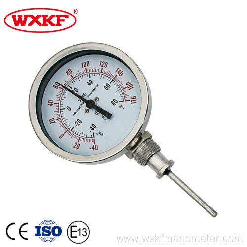 Industrial oven bolier temperature gauge